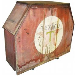 Texaco Outdoor Cabinet for Service Station