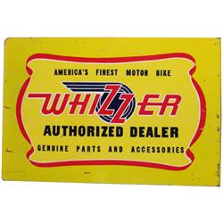 Whizzer Authorized Dealer Steel Flange Sign
