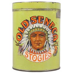 Old Seneca Cigar Tin for 25 Cigars