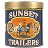 Image 1 : Rare Sunset Trail Cigar Tin for 50 Cigars