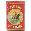 Image 1 : Rare Sunset Trail Cigar Tin for 25 Cigars