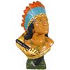 Image 1 : Iroqoi Chalkware Indian Bust