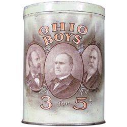 Ohio Boys Cigars Tin for 50 Cigars