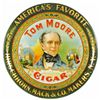 Image 1 : Tom Moore Cigars Tin Serving Tray