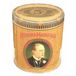 Richard Mansfield Cigar Tin