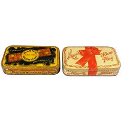 Mayo's & Master Workman Tobacco Tins