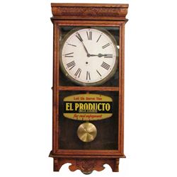 El Producto Advertising School House Style Clock