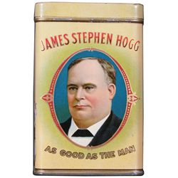 James Stephen Hogg Cigars Tin for 25 Cigars