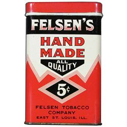 Felsen's Handmade Cigars Tin for 25 Cigars