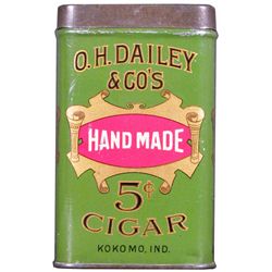 O.H. Dailey & Co's Cigars Tin for 25 Cigars