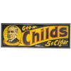 Image 1 : Geo. W Child's Cigars Paper Sign