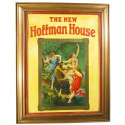 The New Hoffman House Cardboard Sign