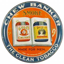Chew Banker The Clean Tobacco Tin Serving Tray