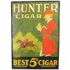 Image 1 : Hunter Cigars Tin Sign