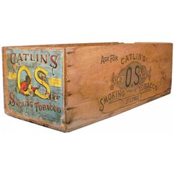 Catlin's Old Style Smoking Tobacco Crate