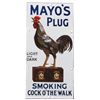 Image 1 : Mayo Cut Plug Tobacco Porcelain Sign