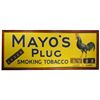 Image 1 : Mayo's Plug Smoking Tobacco Linen Sign