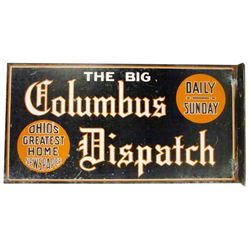 The Big Columbus Dispatch Steel Flange Sign