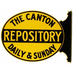 The Canton Repository Daily & Sunday Flange Sign
