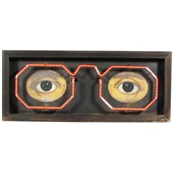 Neon Optometrist Trade Sign