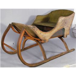 1800's Childs Wood Snow Sled