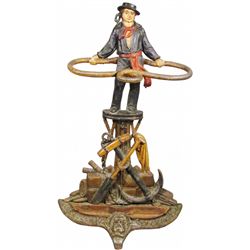 Extremely Rare Cast Iron Umbrella Stand