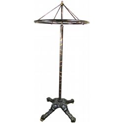 Copper Flashed Millinery Store Clothing Rack