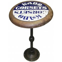 Kabo Corsets Porcelain Top Stool