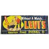 Image 1 : Levi Straus "Without a Match" Denim Banner