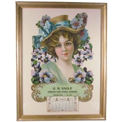 1906 C.M. Nagle Dress & Habit Makers Calendar