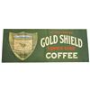 Image 1 : Gold Shield Coffee Cloth Banner