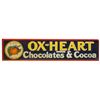 Image 1 : Ox Heart Chocolate & Cocoa Tin Sign