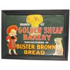 Image 1 : The Golden Sheaf Bakery Embossed Tin Sign