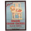 Image 1 : Uneeda Graham Crackers Paper Sign