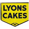 Image 1 : Lyons Cakes Heavy Porcelain Flange Sign