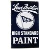 Image 1 : Lowe Brothers Paint Porcelain Flange Sign