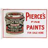 Image 1 : Pierce's Fine Paints Porcelain Flange Sign