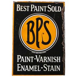 Best Paints Sold Heavy Porcelain Flange Sign