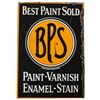 Image 1 : Best Paints Sold Heavy Porcelain Flange Sign