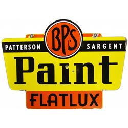 Patterson Sargent Paints Heavy Porcelain Sign