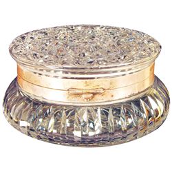 Wave Crest Leaded Glass Dresser Box