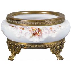 Wave Crest Footed Jewel Tray