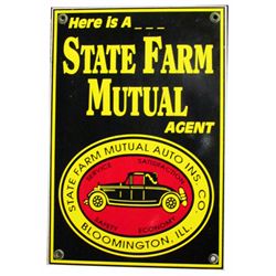 State Farm Insurance Co. Tin Sign