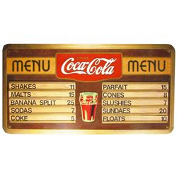 Coca Cola Kay-Display Menu Board