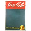 Image 1 : 1940 Coca Cola Embossed Tin Blackboard