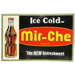 Mit-Che Embossed Tin Sign