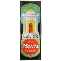 Moxie self Framed Embossed Tin Sign