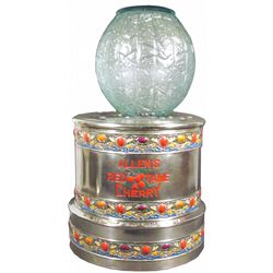 Allen's Red Tame Cherry Soda Dispenser