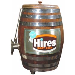 Hires Root Beer Barrel Soda Dispenser