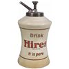 Hires Mae West Porcelain Syrup Dispenser